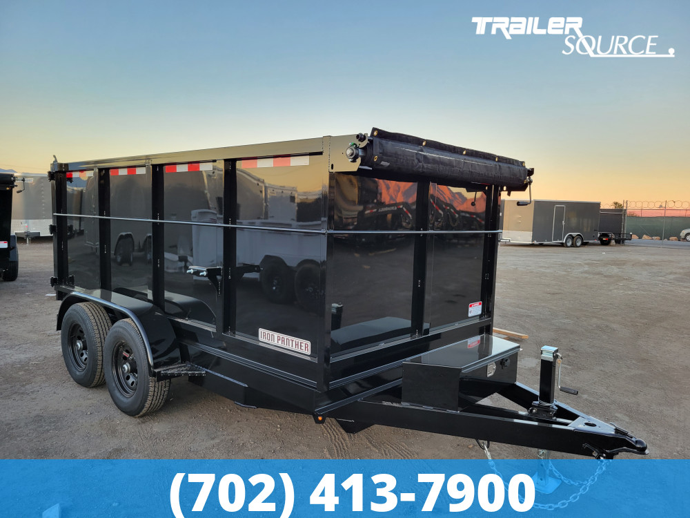 6x12 Iron Panther 44" Sides 10K Dump