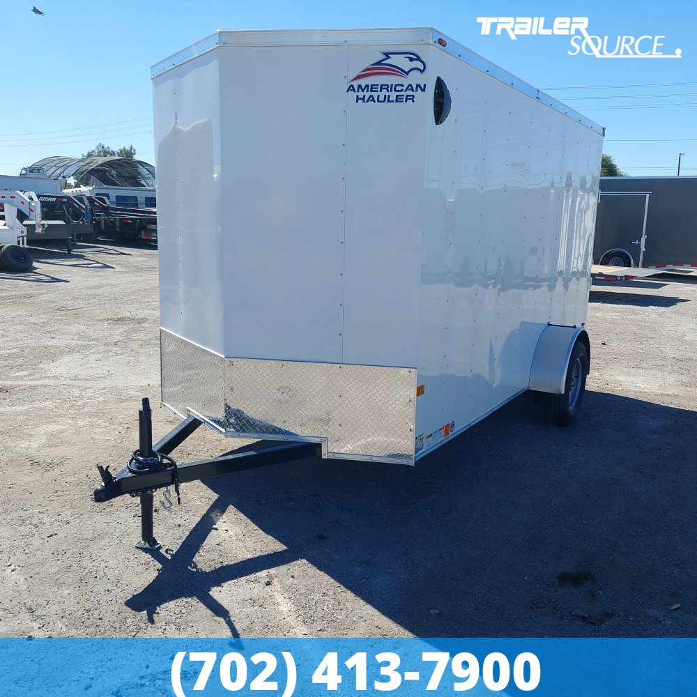 6x12 American Hauler Arrow Single Axle Enclosed Cargo