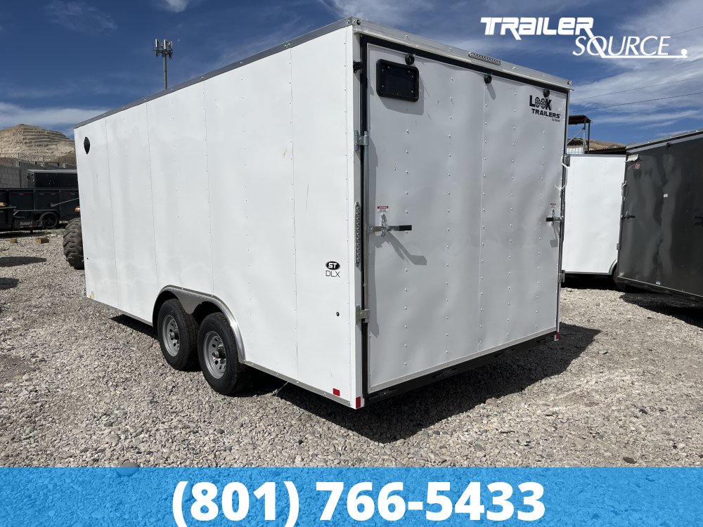 8.5x18 Look ST DLX 7'0" Interior 10K Tandem Axle Enclosed Cargo