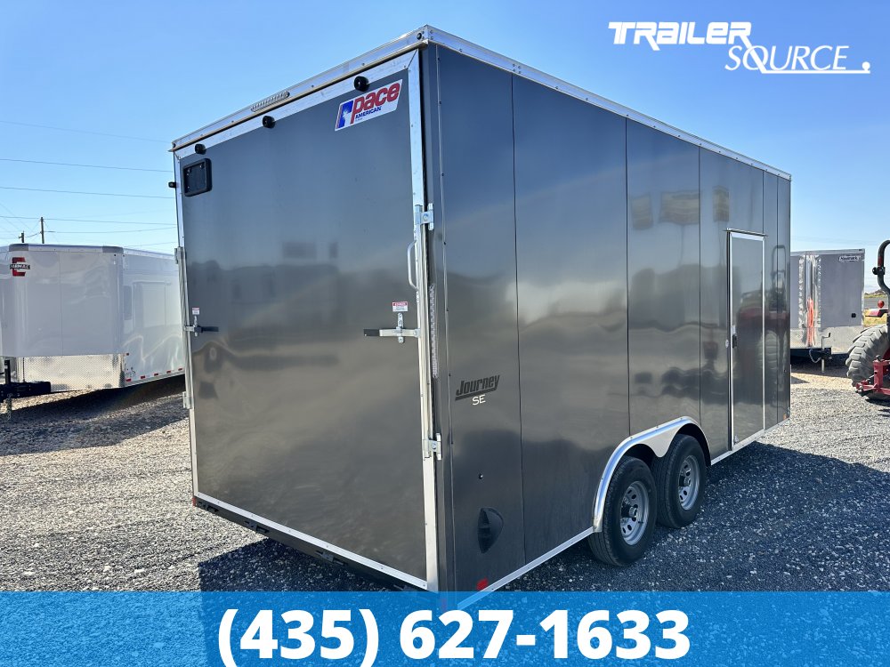 8.5x18 Pace American JOURNEY SE 8'0" Interior 10K Tandem Axle Enclosed Cargo