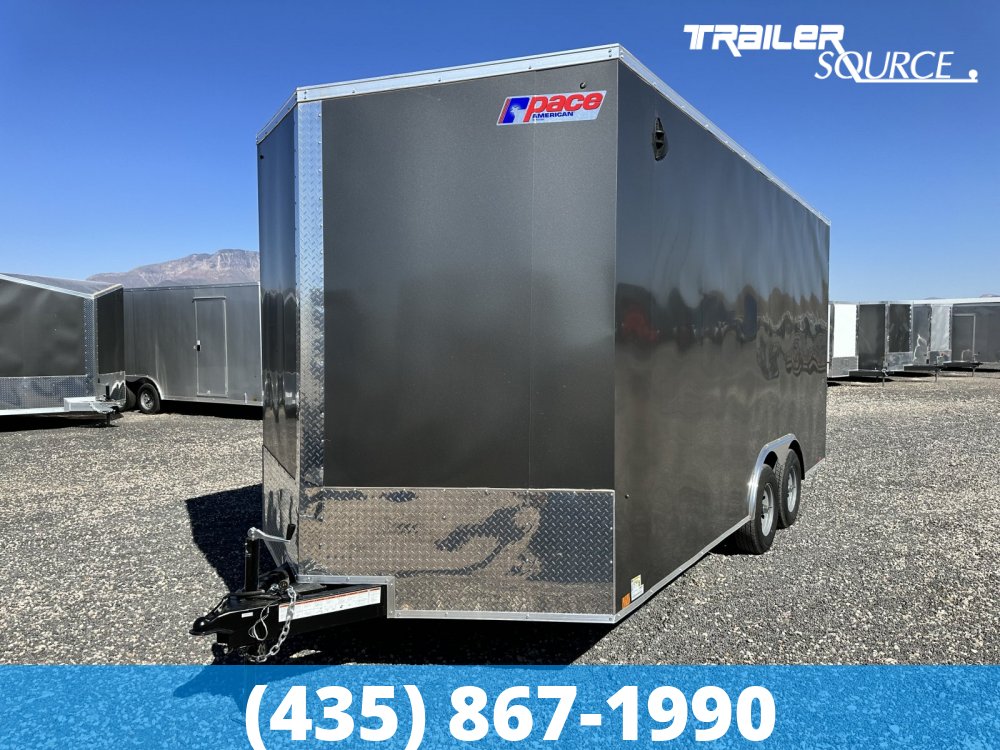 8.5x18 Pace American JOURNEY SE 8'0" Interior 10K Tandem Axle Enclosed Cargo