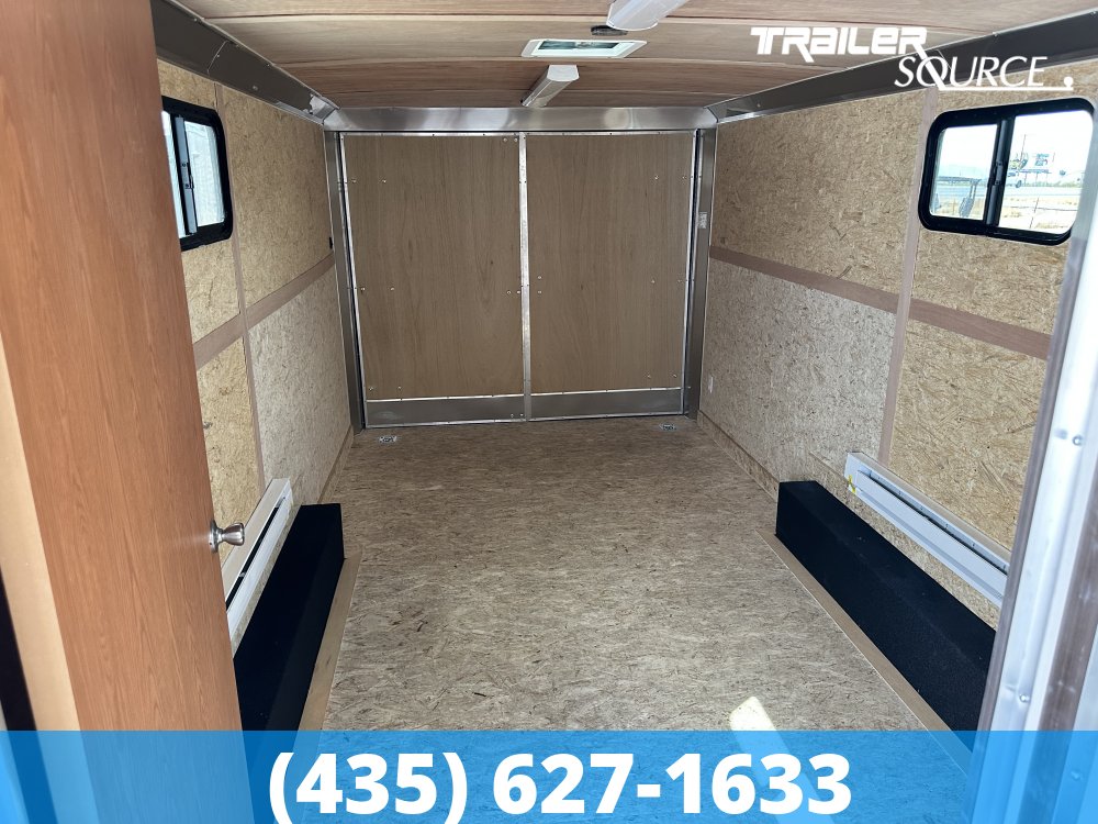 8.5x24 Haulmark Grizzly HD Office 7'0" Interior 10K Tandem Axle Enclosed Cargo