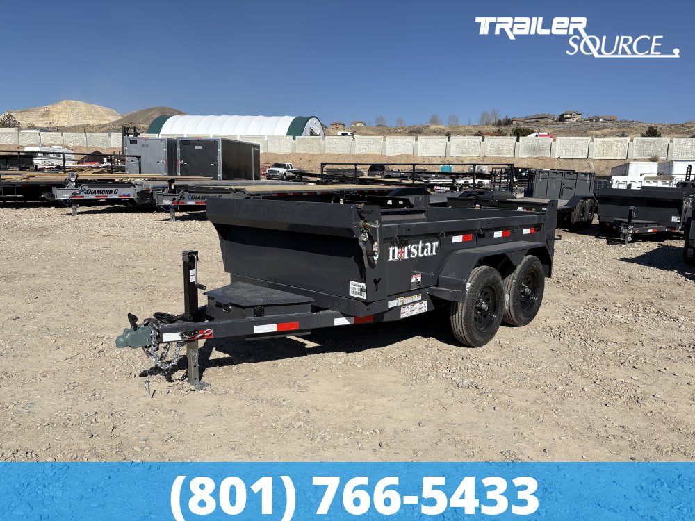 5x10 Norstar Iron Bull DCB 20" Sides 7K Dump Trailer