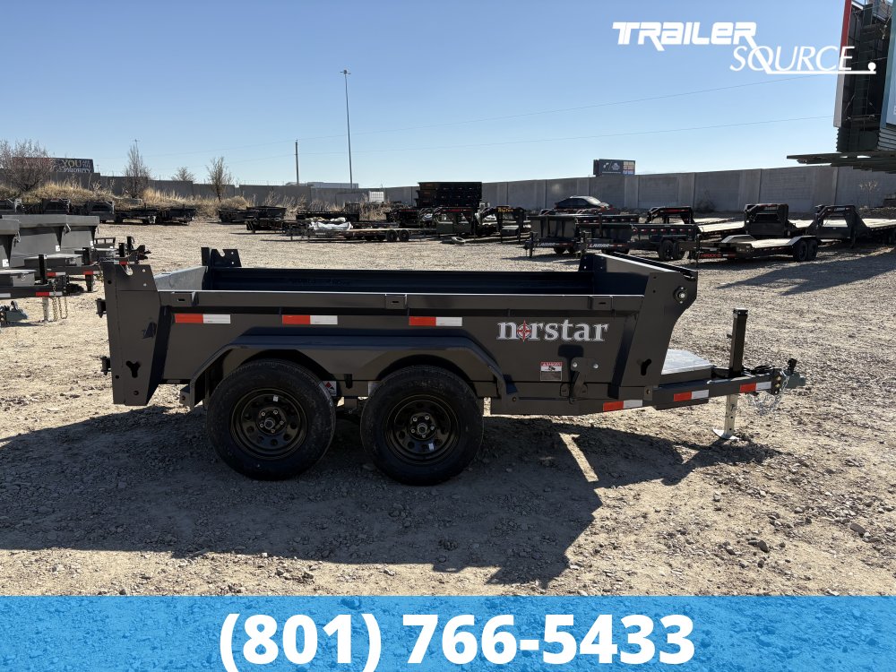5x10 Norstar Iron Bull DCB 20" Sides 7K Dump Trailer