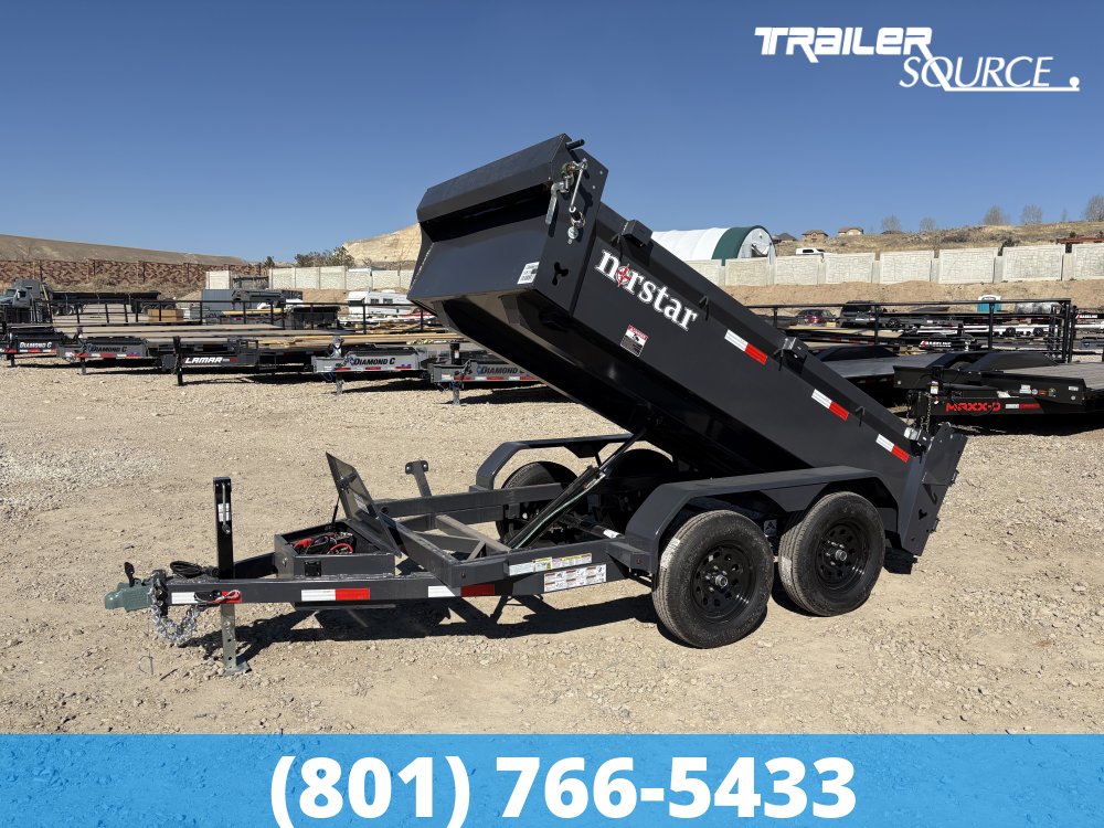 5x10 Norstar Iron Bull DCB 20" Sides 7K Dump Trailer