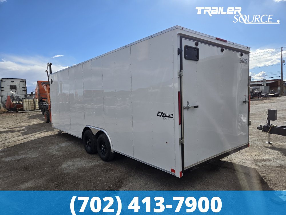 8.5x24 Cargo Express EX Series DLX 10K Tandem Axle Enclosed Cargo