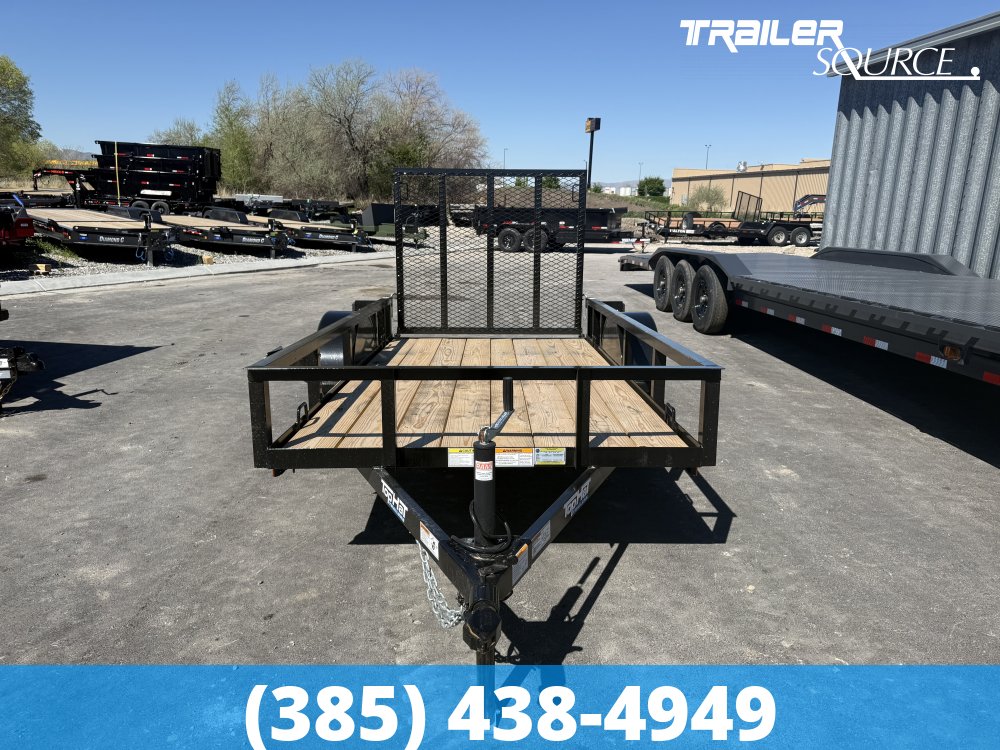 5x10 Top Hat Single Axle Utility
