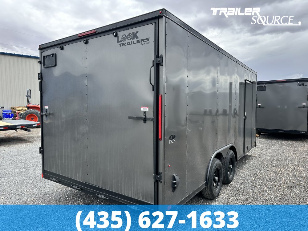 8.5x18 Look ST DLX 7'0" Interior 10K Tandem Axle Enclosed Cargo