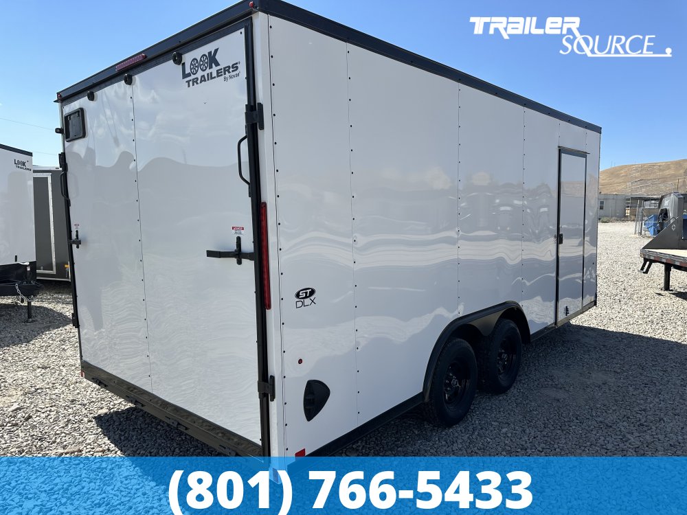 8.5x18 Look ST DLX 7'0" Interior 7K Tandem Axle Enclosed Cargo