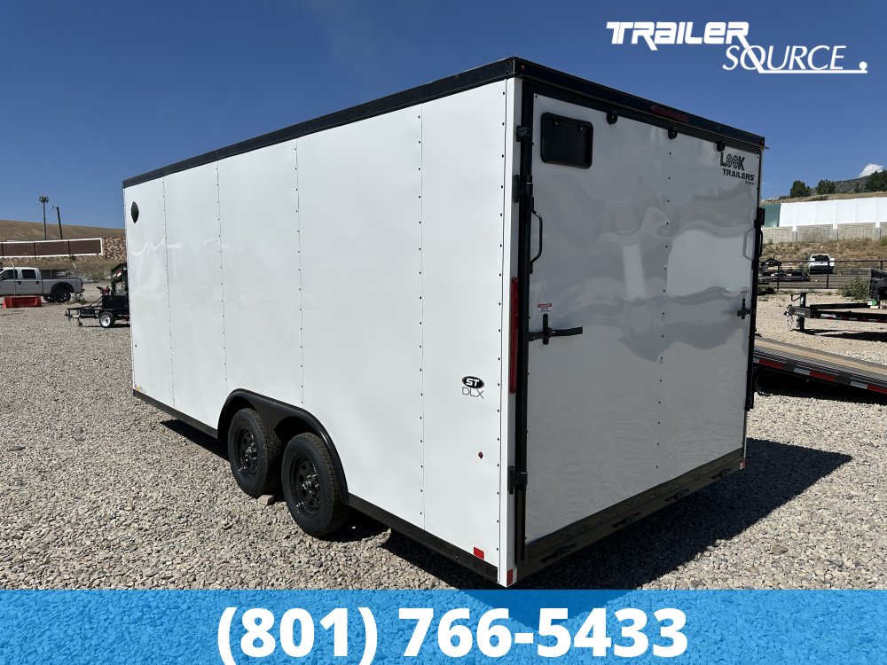8.5x18 Look ST DLX 7'0" Interior 7K Tandem Axle Enclosed Cargo