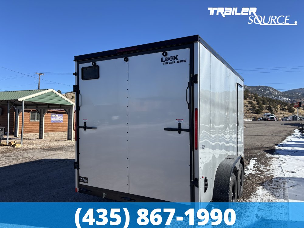 7x14 Look ST DLX 7'0" Interior 7K Tandem Axle Enclosed Cargo