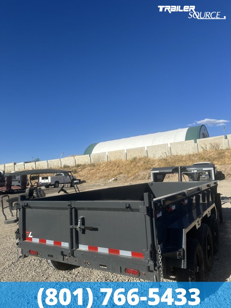 7x16 Lamar DT Gooseneck  21K GVW Dump