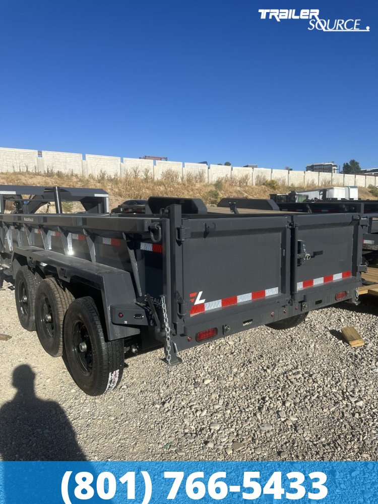 7x16 Lamar DT Gooseneck  21K GVW Dump