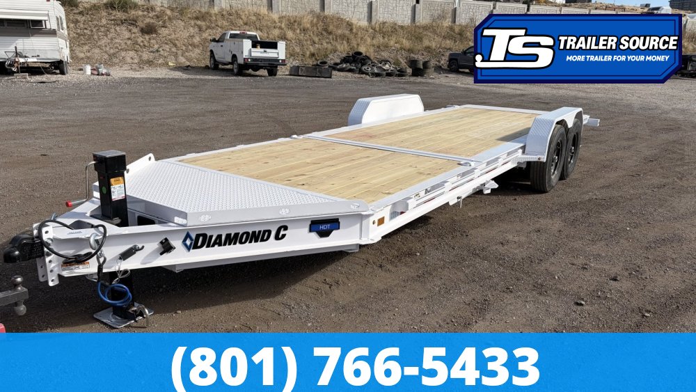 7x22 Diamond C HDT 307 Tilt Trailer - 24K GVWR -