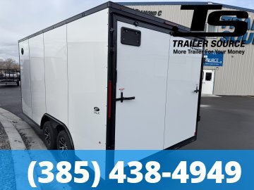 8.5x16 Look ST DLX Enclosed Cargo Trailer - 7'0" Interior - 7K GVWR - .080 PolyCor, Alloy Wheels, Black Out Package
