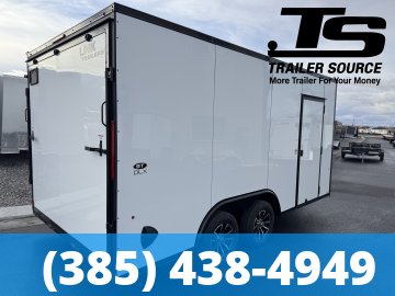 8.5x16 Look ST DLX Enclosed Cargo Trailer - 7'0" Interior - 7K GVWR - .080 PolyCor, Alloy Wheels, Black Out Package