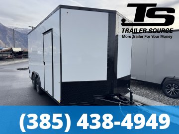 8.5x16 Look ST DLX Enclosed Cargo Trailer - 7'0" Interior - 7K GVWR - .080 PolyCor, Alloy Wheels, Black Out Package