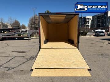 8.5x18 Look ST DLX Enclosed Cargo Trailer - 7'0" Interior - 10K GVWR - .080 PolyCor, Alloy Wheels, Black Out Package