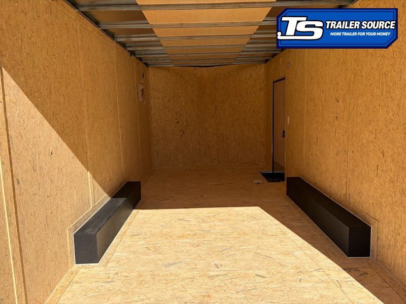 8.5x18 Look ST DLX Enclosed Cargo Trailer - 7'0" Interior - 10K GVWR - .080 PolyCor, Alloy Wheels, Black Out Package