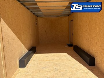 8.5x18 Look ST DLX Enclosed Cargo Trailer - 7'0" Interior - 10K GVWR - .080 PolyCor, Alloy Wheels, Black Out Package