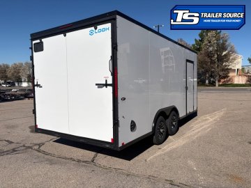 8.5x18 Look ST DLX Enclosed Cargo Trailer - 7'0" Interior - 10K GVWR - .080 PolyCor, Alloy Wheels, Black Out Package