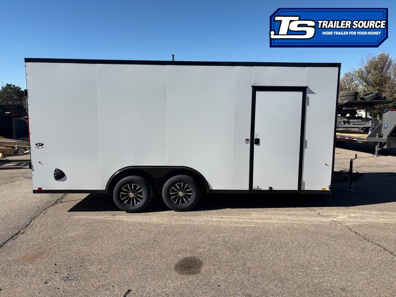 8.5x18 Look ST DLX Enclosed Cargo Trailer - 7'0" Interior - 10K GVWR - .080 PolyCor, Alloy Wheels, Black Out Package
