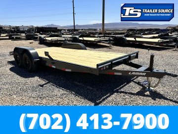 7x18 Lamar CC Flatbed Car Hauler