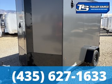 6x10 Look ST DLX Enclosed Cargo Trailer - 6'6" Interior - 3.5K GVWR - .080 PolyCor, Rear Spoiler w/ Load Lights