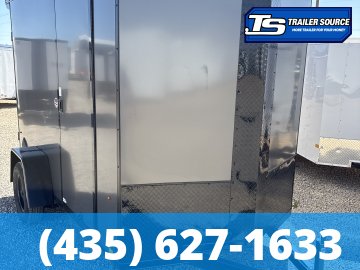 6x10 Look ST DLX Enclosed Cargo Trailer - 6'6" Interior - 3.5K GVWR - .080 PolyCor, Rear Spoiler w/ Load Lights