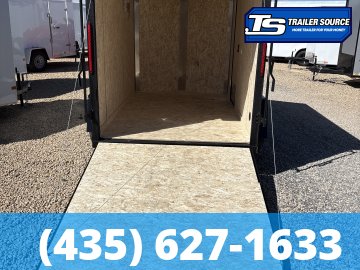 6x10 Look ST DLX Enclosed Cargo Trailer - 6'6" Interior - 3.5K GVWR - .080 PolyCor, Rear Spoiler w/ Load Lights