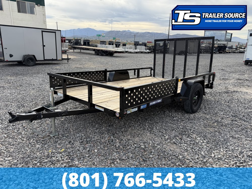 7x12 Sure-Trac Tube Top ATV Utility