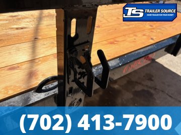 7x14 Echo EA-14-15T Utility Trailer - 7K GVWR - Tire Chocks