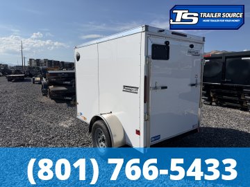 5x8 Haulmark Passport Enclosed Cargo Trailer - 5'6" Interior - 3.5K GVWR - Ramp Door