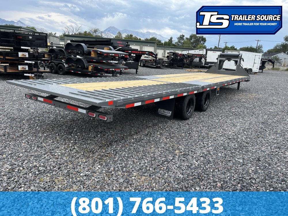 8.5x35 Diamond C FMAX-HDT 216 Pacesetter Pkg Pacesetter Pkg Gooseneck Hydraulic Dovetail Equipment Trailer - 40K GVWR -