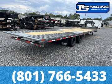 8.5x35 Diamond C FMAX-HDT 216 Pacesetter Pkg Pacesetter Pkg Gooseneck Hydraulic Dovetail Equipment Trailer - 40K GVWR -