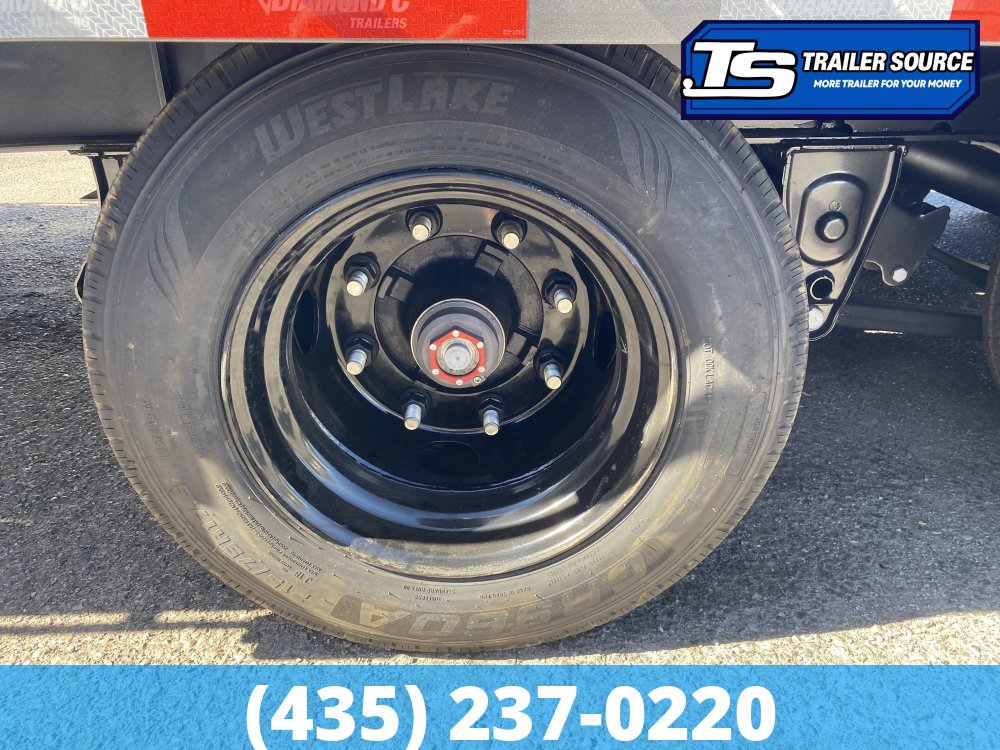 8.5x35 Diamond C FMAX-HDT 216 Gooseneck Hydraulic Dovetail Equipment Trailer - 40K GVWR - Hydraulic Disc Brakes, Hydraulic Jack(s)