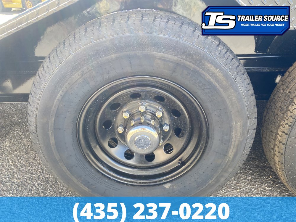 8.5x24 Double A Pro Series CT Tilt Trailer - 23K GVWR - I-Beam Frame, Torsion Axles, Wide Body w/ Drive Over Fenders