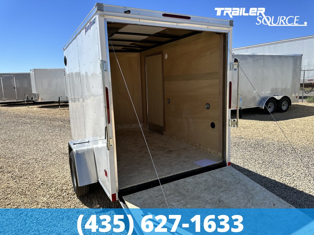 6x10 Wells Cargo FastTrac 6'6" Interior Single Axle Enclosed Cargo