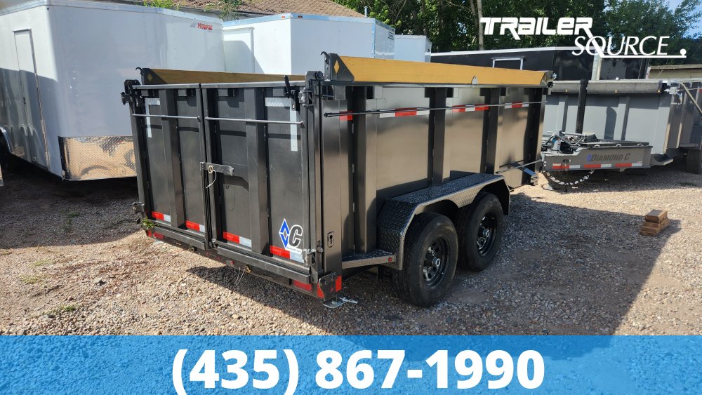 6.5x12 Diamond C MDT 10K 44" Sides Dump