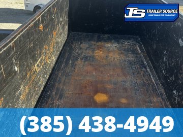 7x16 Kaufman 16k Dump Trailer Dump Trailer - 48" Sides - 16K GVWR Spare Mount, Spare Tire, Stabilizer Jacks, Tongue Box