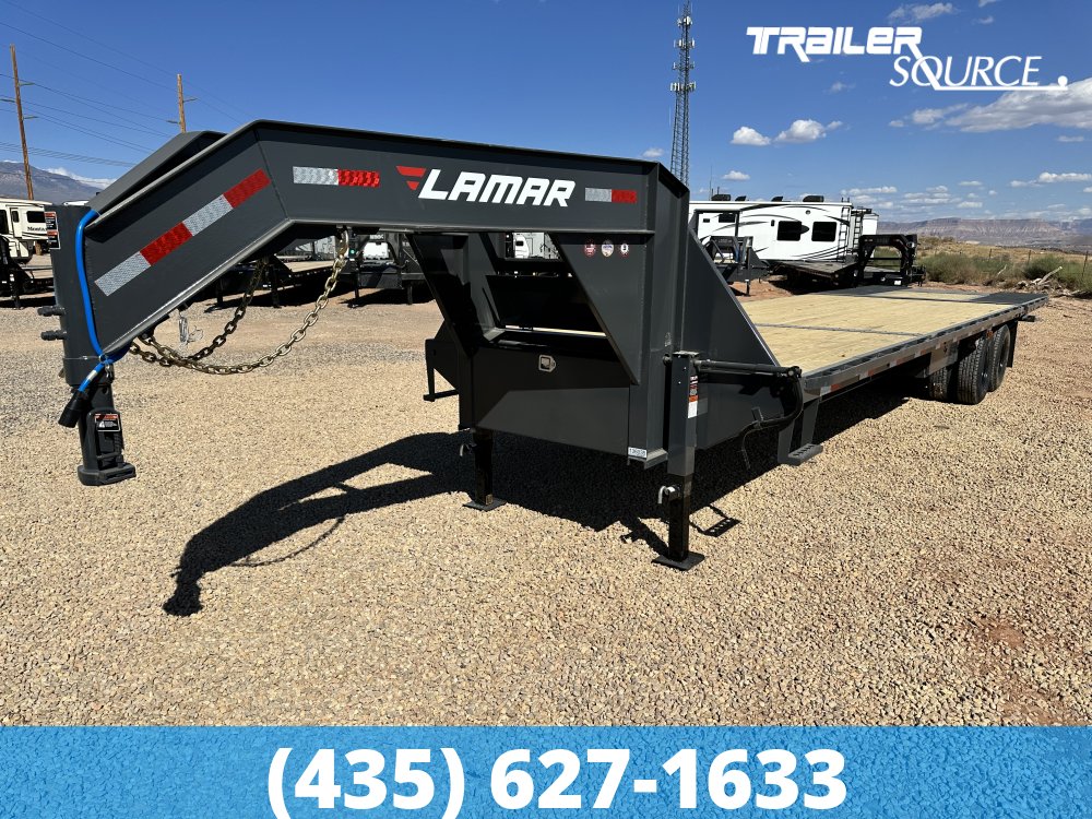 8.5x32 Lamar FD Hydraulic Dovetail 32' 25K Gooseneck