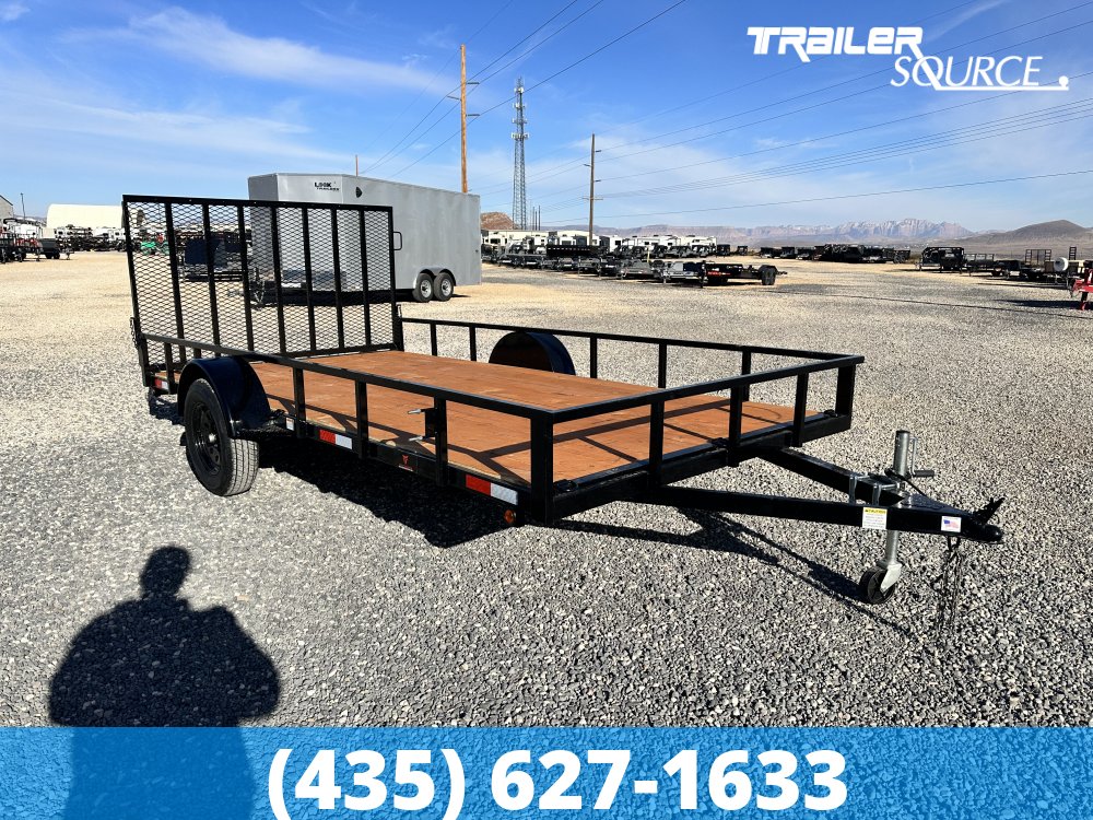 7x14 Titan PREMIUM Series Single Axle Utility