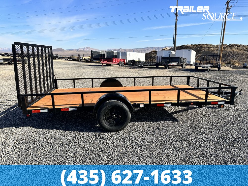 7x14 Titan PREMIUM Series Single Axle Utility