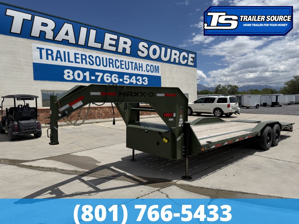 8.5x24 Maxx-D H9X Gooseneck Equipment