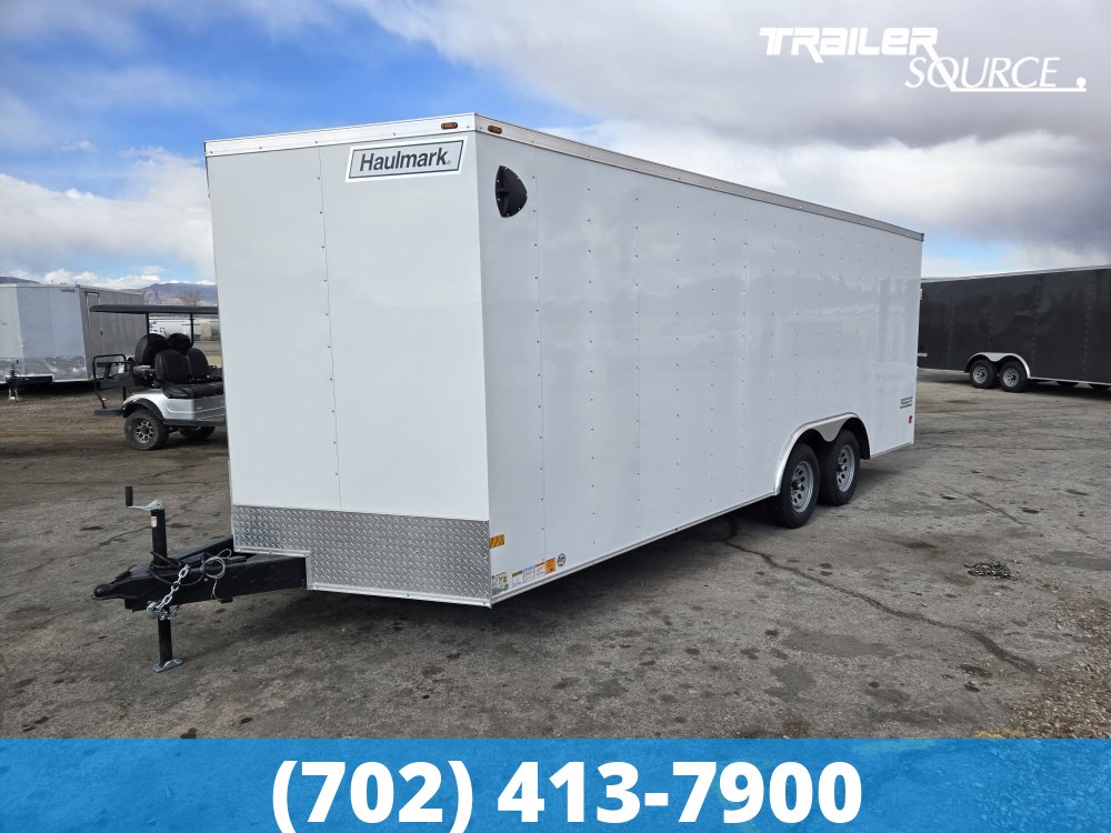 8.5x20 Haulmark Passport 6'6" Interior 7K Tandem Axle Enclosed Cargo Trailer