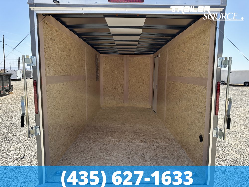 7x16 Wells Cargo Fast Trac Deluxe 7'0" Interior 7K Tandem Axle Enclosed Cargo