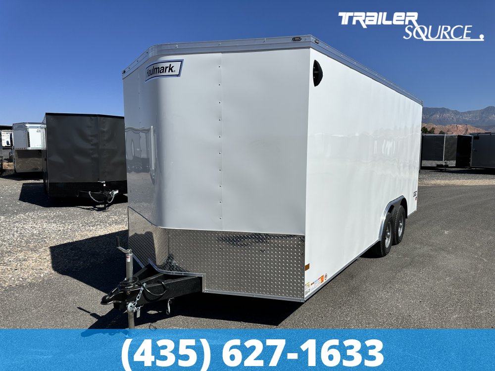 8.5x18 Haulmark Transport 7'0" Interior 10K Tandem Axle Enclosed Cargo