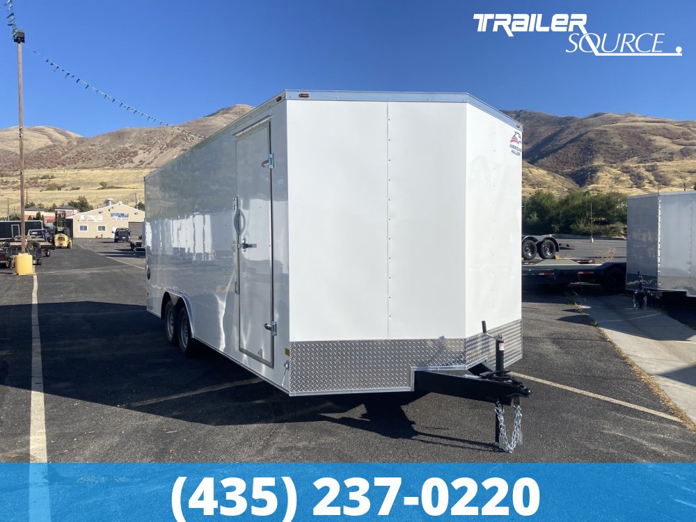 8.5x20 American Hauler Arrow 7'0" 7K Tandem Axle Enclosed Cargo