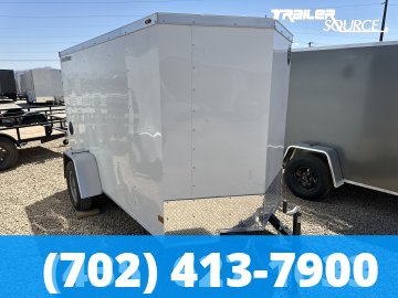 5x10 Wells Cargo FastTrac 5'6" Interior Single Axle Enclosed Cargo