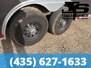 8.5x28 Haulmark Transport Enclosed Car Hauler Trailer - 12K GVWR - 14 Ply Tires